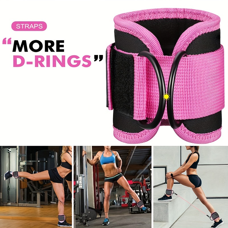 Resistance Bands Set Ankle Resistance Bands with Cuffs Glutes