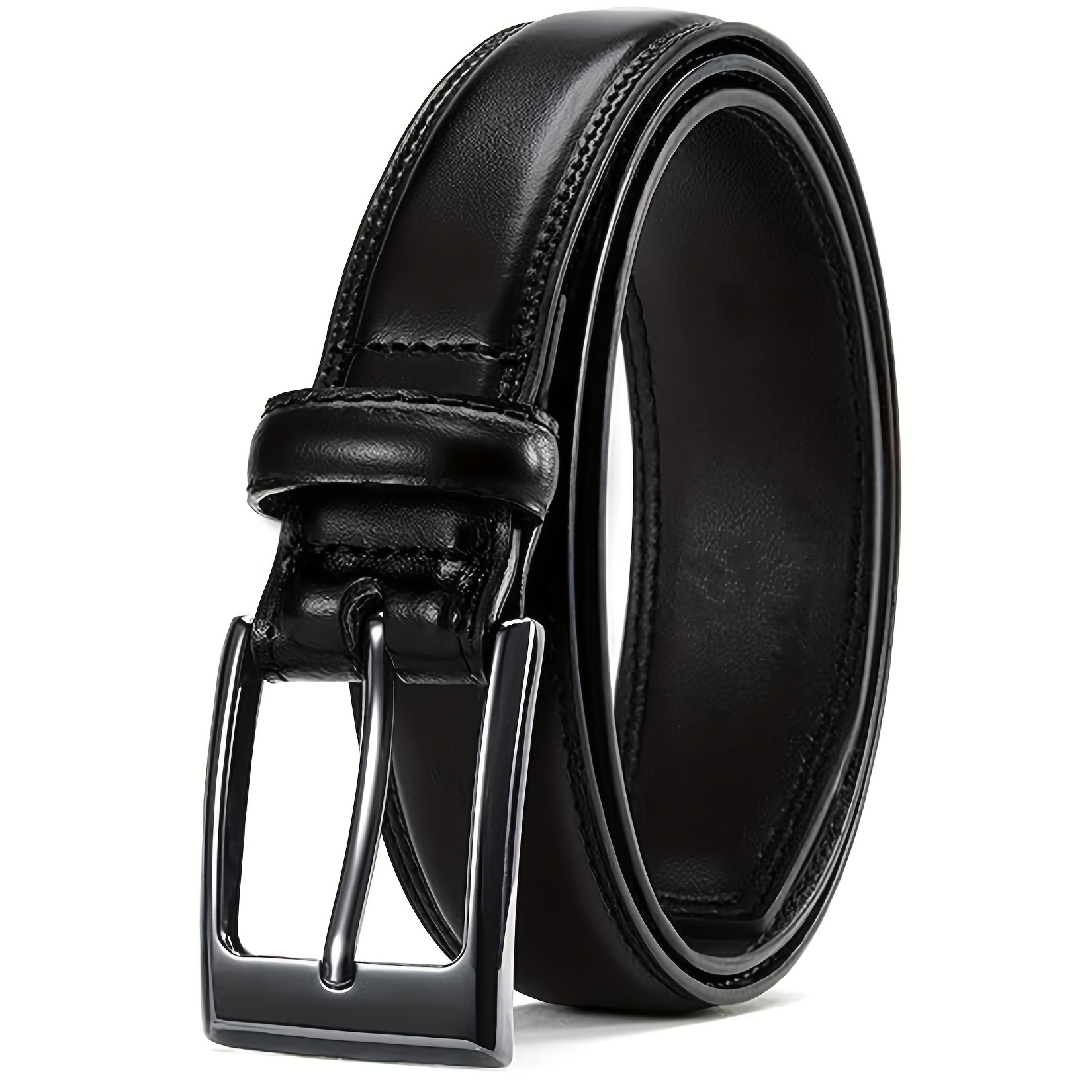 

Mens Dress Belt-genuine Leather Belt 1-3/8 Perfect Companion To Mens Dress Shoes