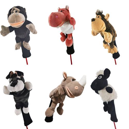 and practical animal themed golf club head cover sturdy design suitable for 460cc drivers and an ideal present for men and women your golfing experience