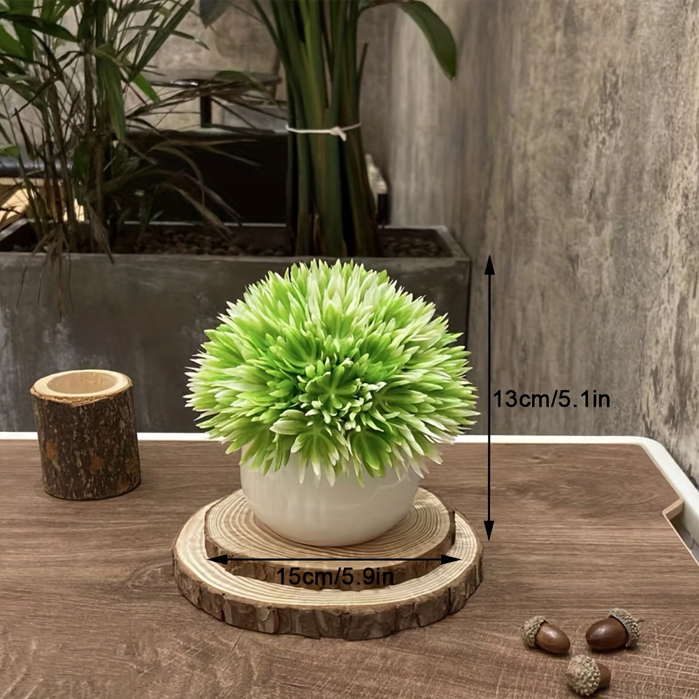 1つ、人工植物の鉢植え、偽の盆栽植物、室内外用の偽の植物、食卓、オフィスデスク、庭のテーブル、家の装飾、部屋の装飾、中国の新年の装飾 - Home u0026  Kitchen - Temu Japan