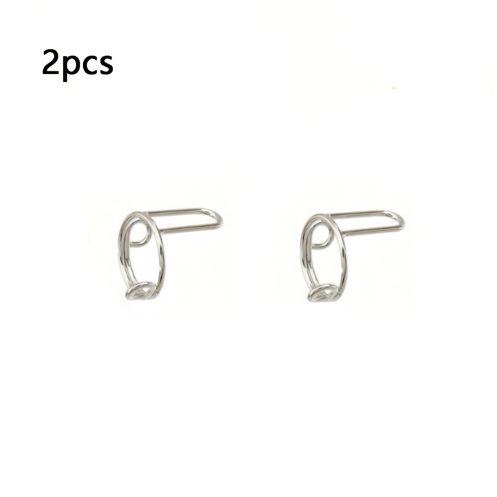 2pcs Adjustable Open-End Finger Rings for Women, Party Accessories