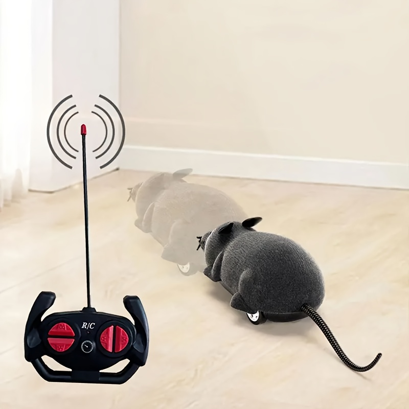 

Wireless Remote Control Mouse Interactive Toys, Cats And Dogs, Entertainment Products 'make Pets Exciting, Without Battery