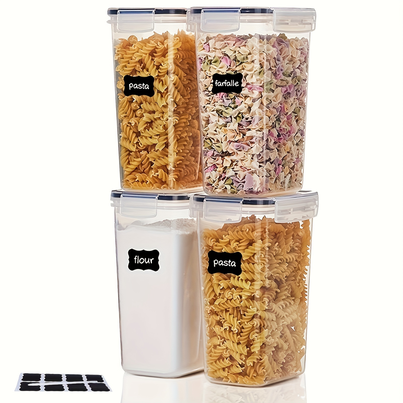 Hermético de plástico Contenedores de almacenamiento de alimentos