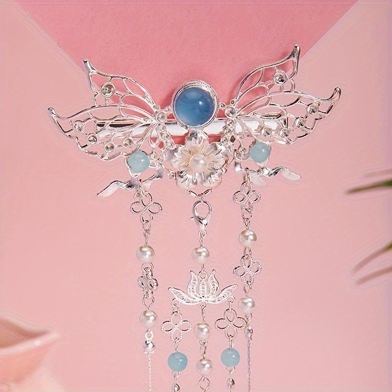 Hanfu Hair Accessories Set Fringe Ancient Chinese Style Hair ...