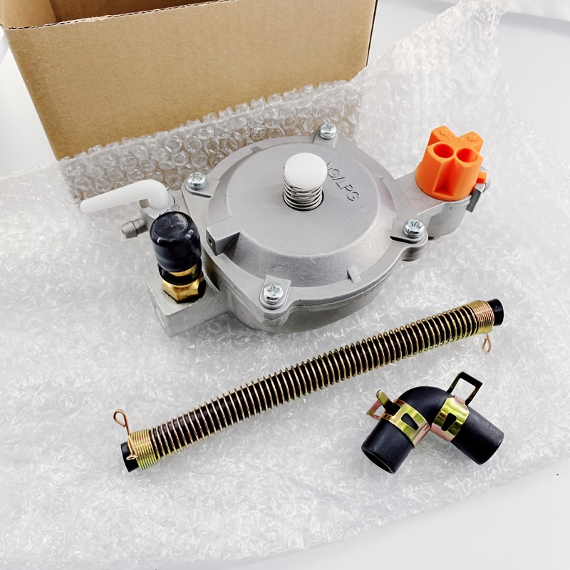 TEMU Lpg/cng Converter Kit For Gasoline Engines - Pressure Reducing Regulator For /gx168f/gx200, 5.5hp 6.5hp - Natural Gas & Propane Conversion
