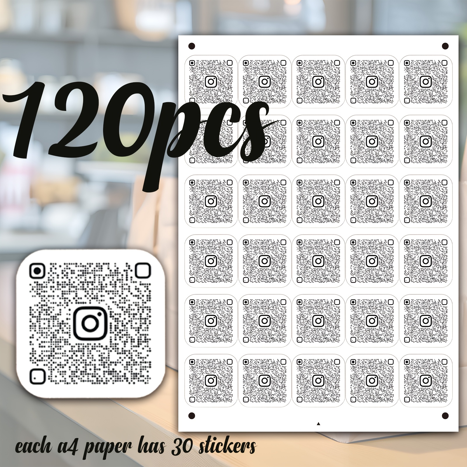 TEMU Tailored Labels - Square Stickers, Personalized Promotional Label With Logo And , Custom Stickers Featuring Any Design, Image, Logo, Or Text,
