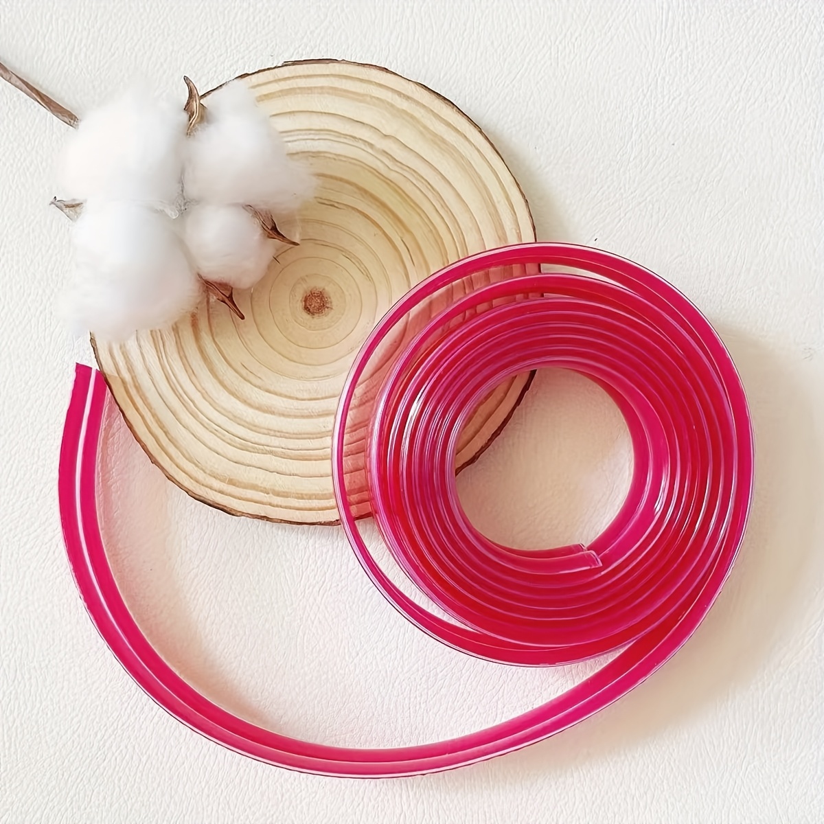 TEMU Table Corner Anti-collision Strip Transparent Widened And Thickened Elastic Strip Thickness 4mm Width 15mm With Adhesive Backing Tear And Paste