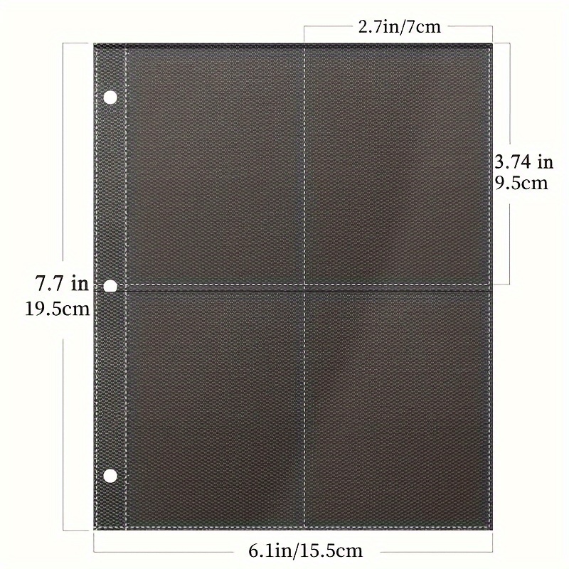 baseball card sleeves 9 pocket Ultra-PRO 9 Pocket Pages Pack of 10 main image 1