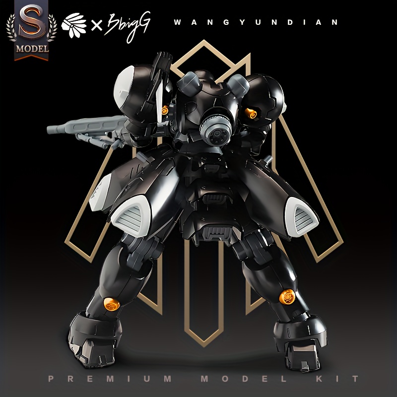 TOYVERSE Sheik Mainland - Kit Maquette Mecha 1/144 - YunQue Metal Color - Articulations Mobiles - Dès 15 Ans