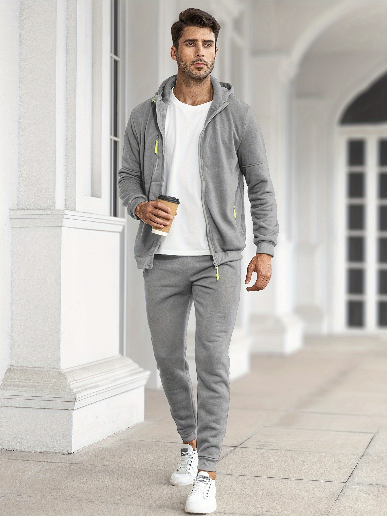 Sweatpants Set Casual Jogging Suits Track Suits Mens COOFANDY En's