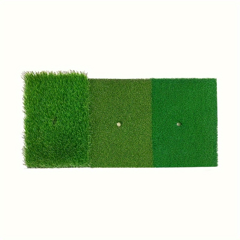 

1pc Golf Swing Practice Mat, Swing Exerciser, Multifunctional Golf Hitting Grass Mat