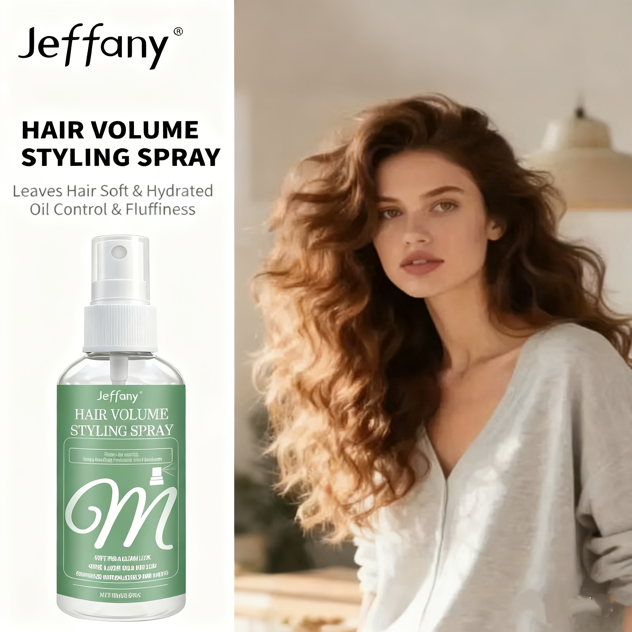 Keratin Volumizing Styling Spray for All Hair Types