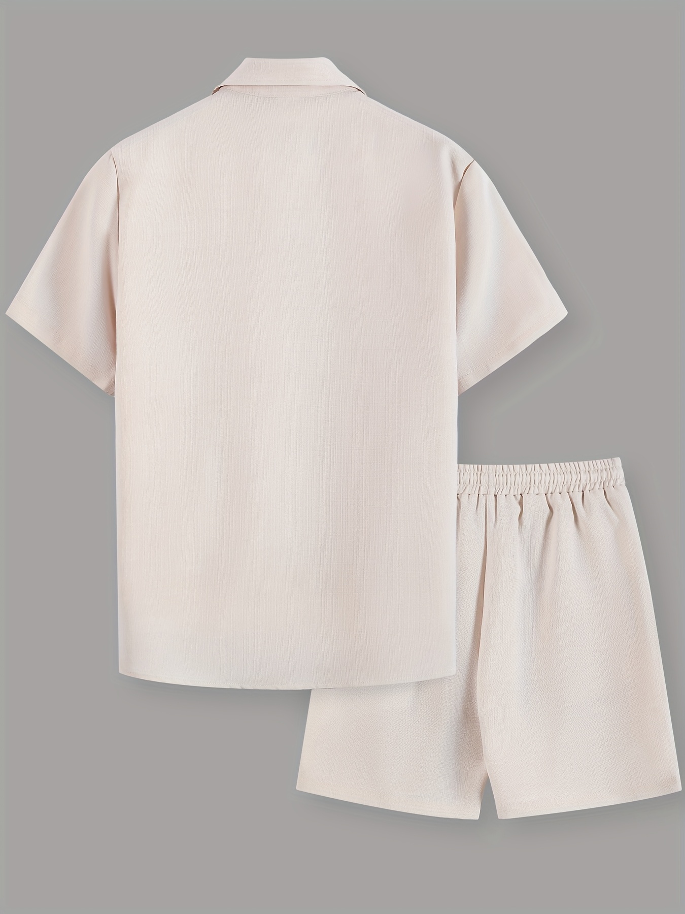 Loungewear Set da donna 2 pezzi Abiti a maniche corte con bottoni a V Camicie lunghe T-shirt e pantaloncini con coulisse in vita Set di vestiti estivi per le vacanze, Suits02 Verde