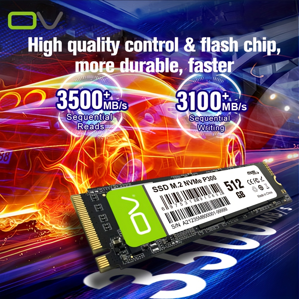 ov pcle 3 0x4 nvme m 2 2280 up to 3500mb s slc cache 3d   tlc 256gb 512gb 1tb built in solid state drive suitable for pc desktop and laptop storage 0