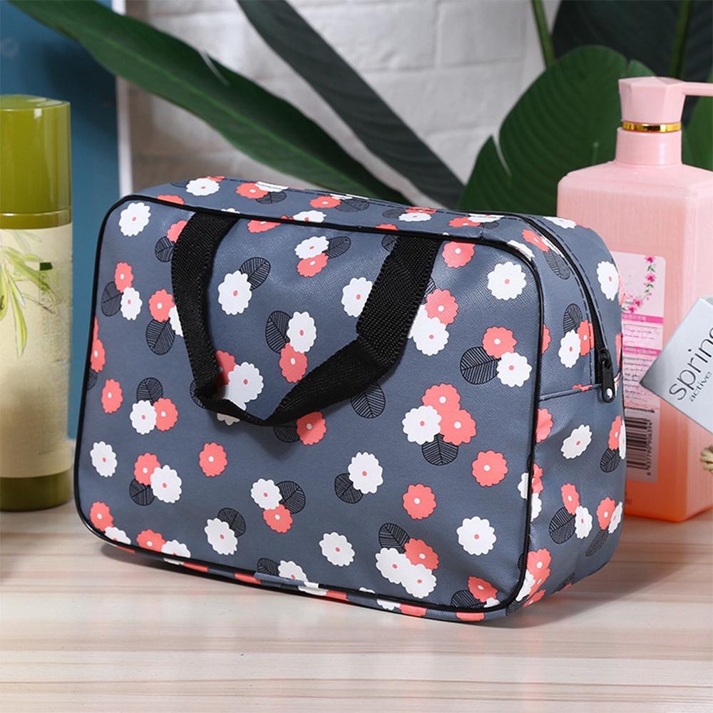 Image of Makeup Bags Travel Cosmetic Bag Toiletries Organizer Fashion Storage Neceser Bathroom Wash Bag Women Tote Handbag