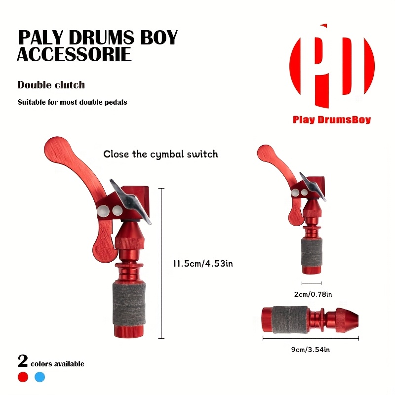 Professional Double Bass Drum Accessory, Precision-Designed