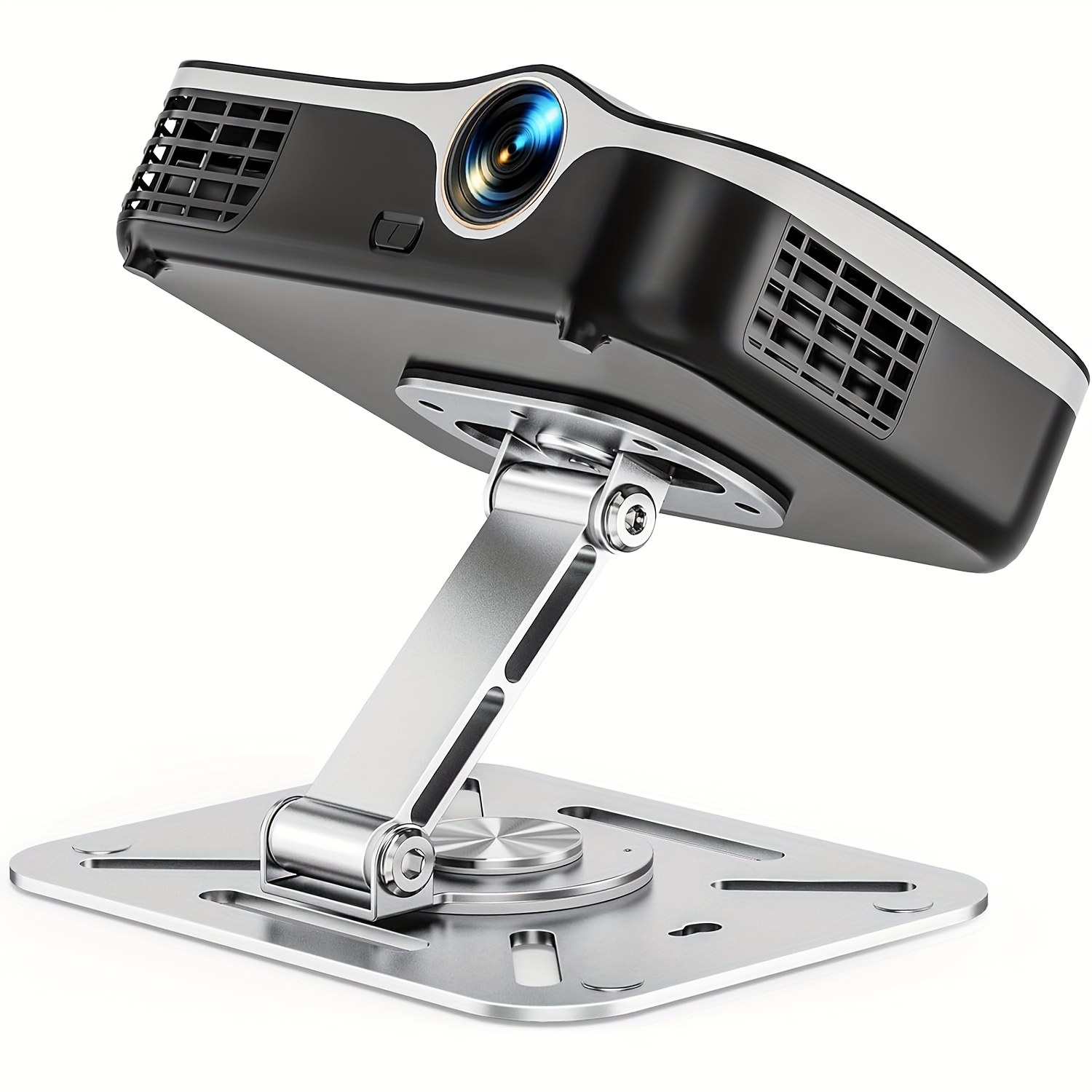 TEMU Desktop Projector Stand, 360 ° Adjustable Projector Stand For Home Office Studio, Projector Stand With Zip Ties, Compatible With Most Home And