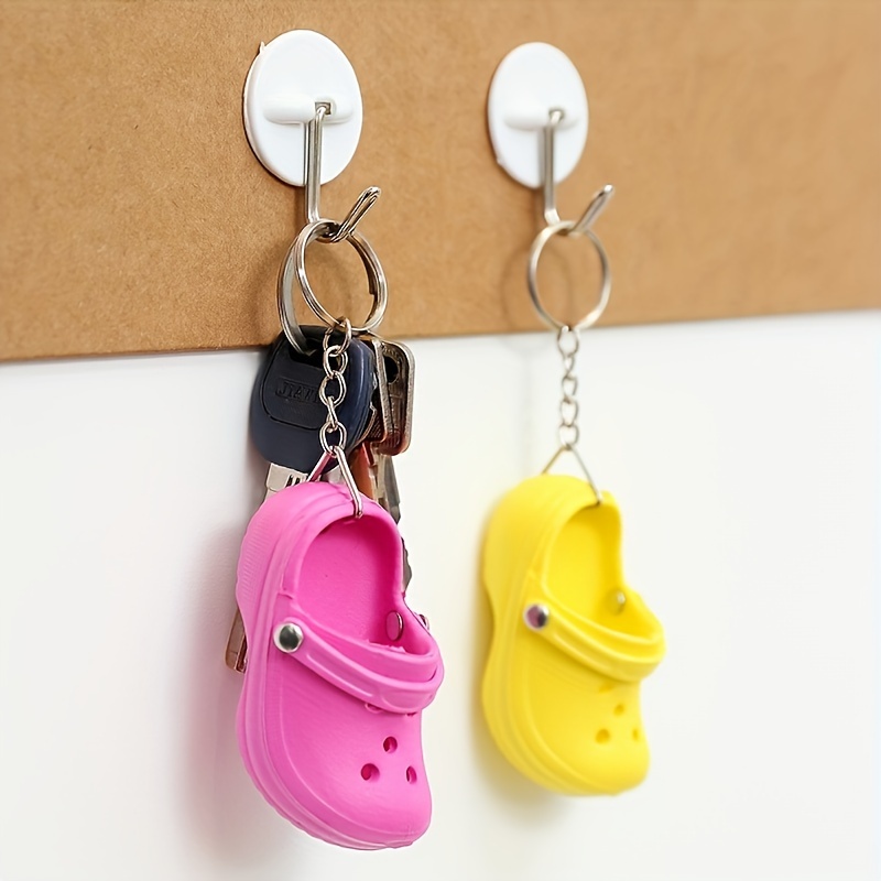 

Chic Cartoon Slipper Keychain - Pvc/metal, Lobster Clasp, Bags & Backpacks - Fun Accessory For Women