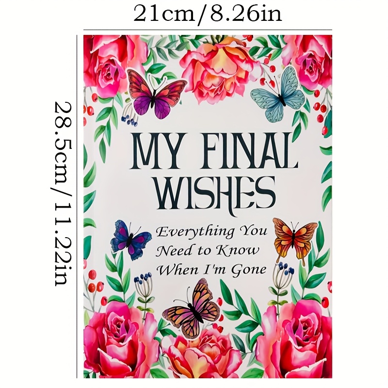 TEMU 1pc "my " Planner Notebook - English Language, Organizer Workbook With Floral And Design, Guidance For Personal, Business, And End-of-