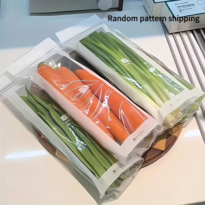 30pcs of long food grade storage bags leak proof and odor resistant designed to prevent flavor mixing ideal for sealing and storing food reusable suitable for kitchen food preservation   made from durable material