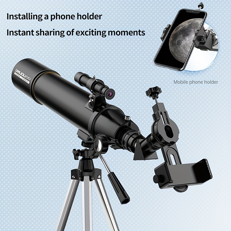 Refractive Professional Astronomical Telescope HD High Magnification Dual  60mm