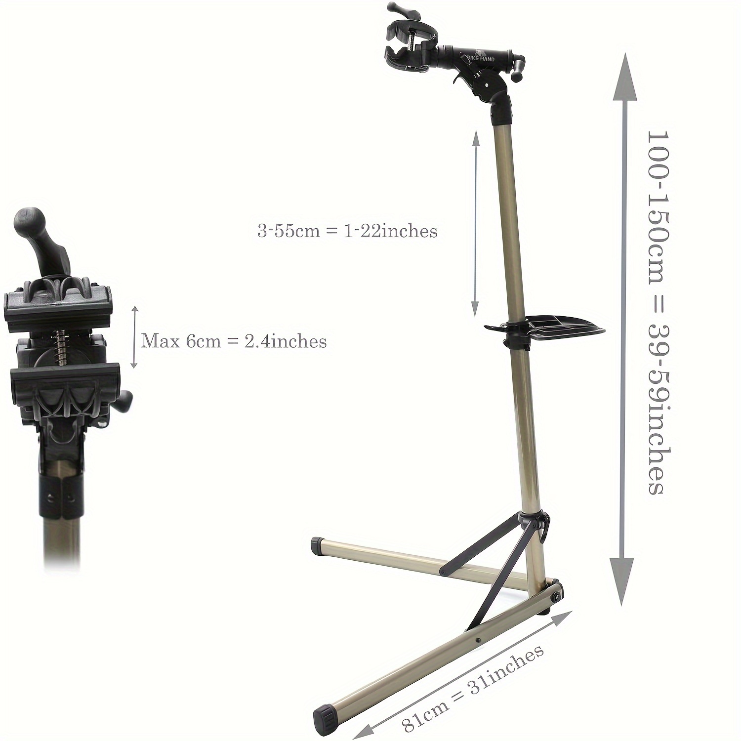 

Bike Repair Stand (max 55 Lbs)