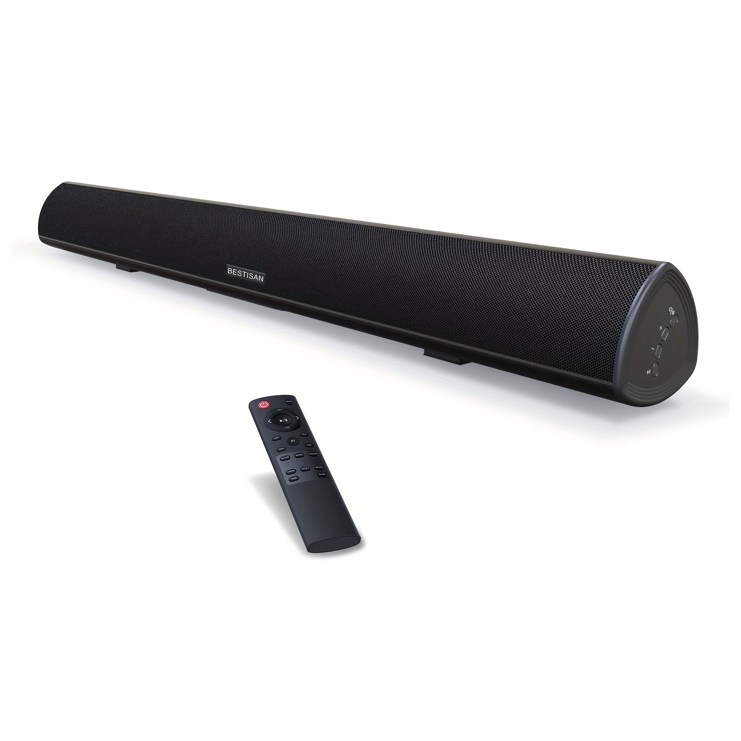 

Bestisan , 100watt Soundbar For Tv, Wired & Wireless Bt 5.0 (40 Inch, 6 Drivers, Optical, Arc).