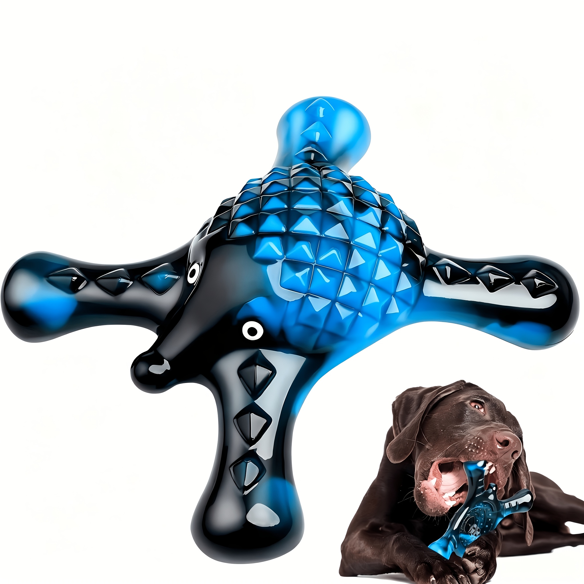 Image of Incolio Indestructible Dog Chew Toys For Large Durable - Dog Toys For Aggressive Chewers For Large Breed Tough And Durable Dog Toys For Large Medium Dogs, Flavor, Multi-colors