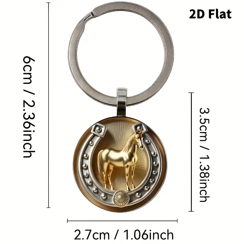 poza articolului 2d plat, 60 bucăți de brelocuri 2d plat cal  , cadou excepțional/elegant, 20 brelocuri/20 carduri decorative/20 pungi de  , cadou perfect pentru familie și prieteni, potrivit pentru ziua recunoștinței și halloween, unisex, favoruri de petrecere, ocazii  , design de sărbători