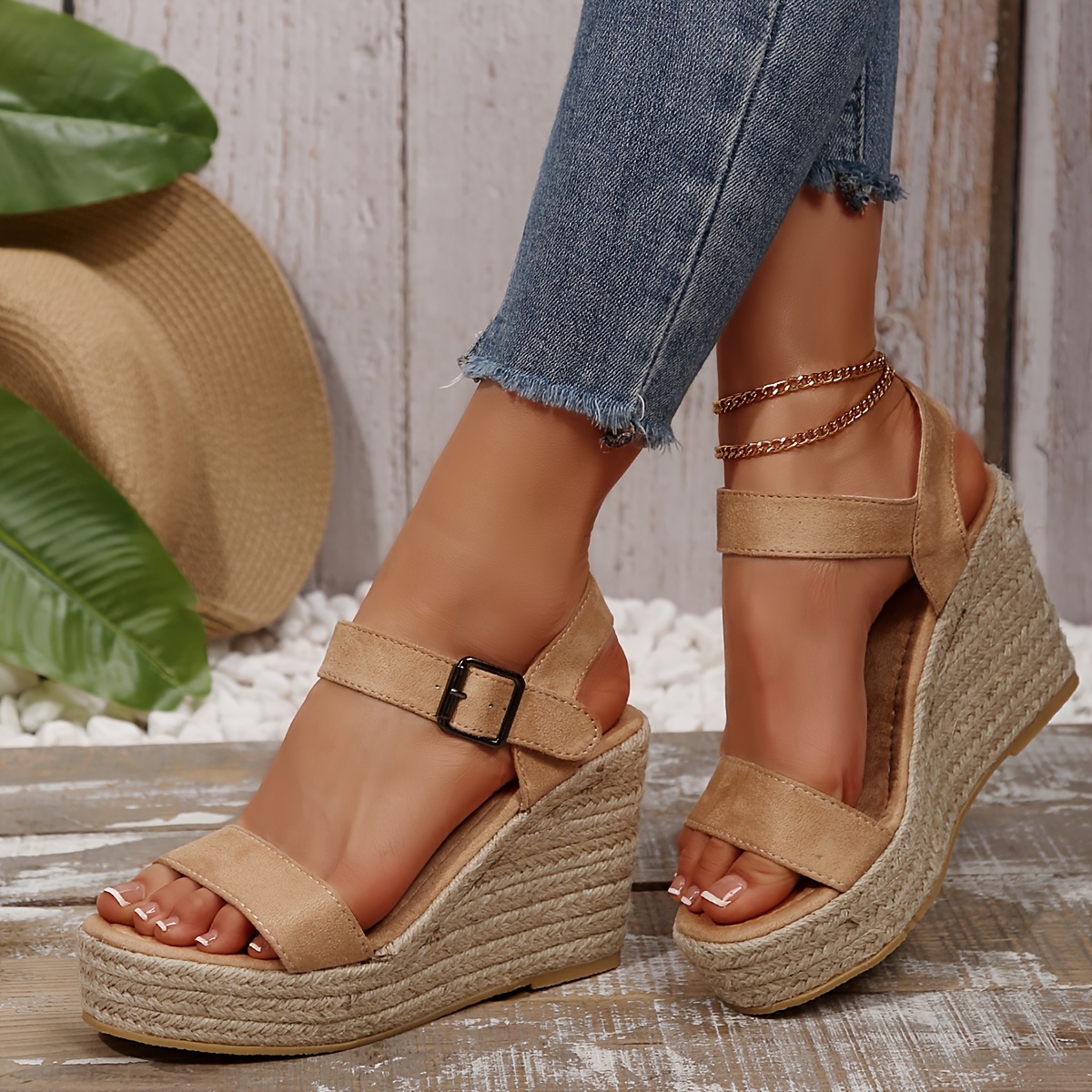 Platform Thick Wedge Shoes Women's Summer Platform Sandals With