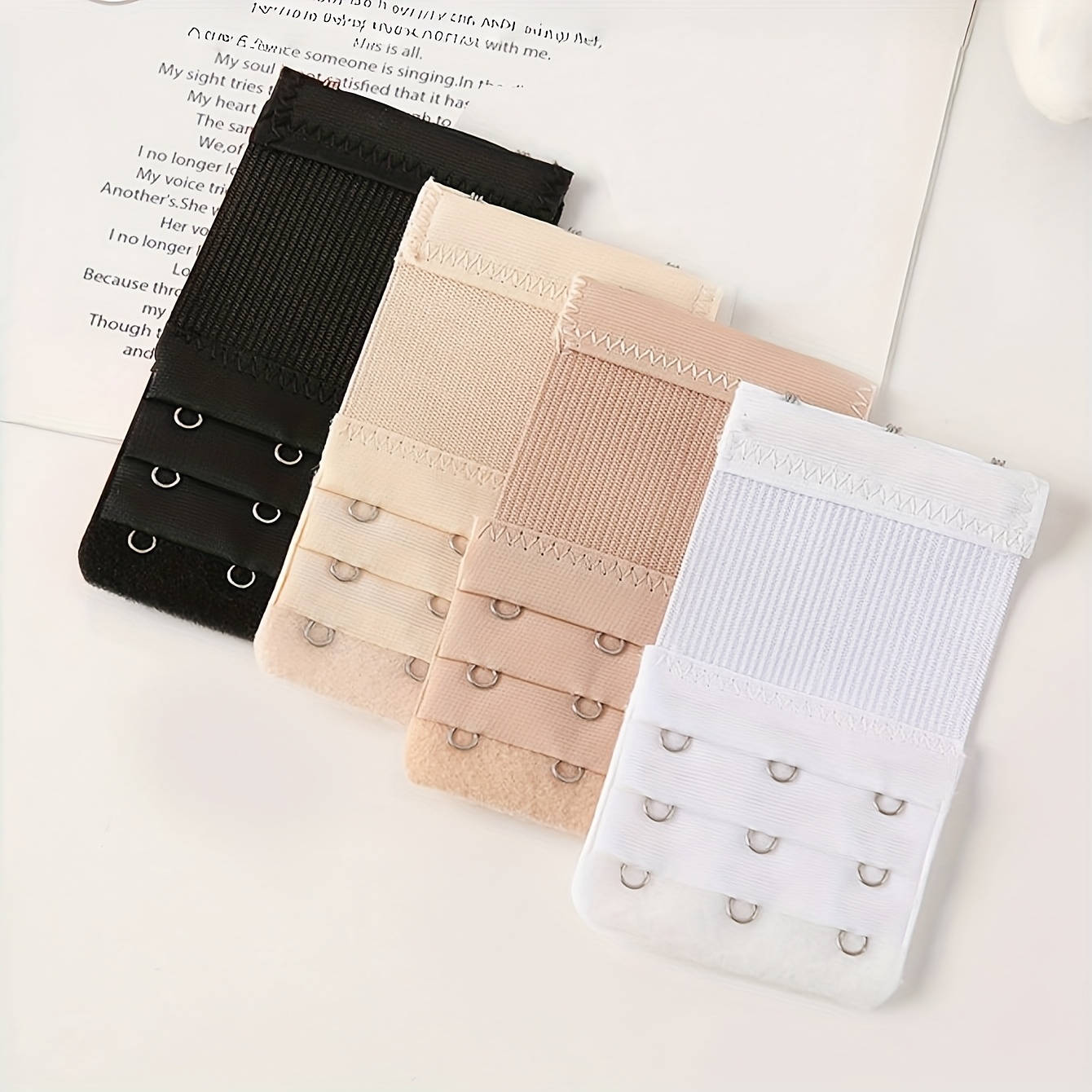4pcs Women's Underwear Extended Extension 3 3 Elastic Underwear Extended Bra Chest Extension Back