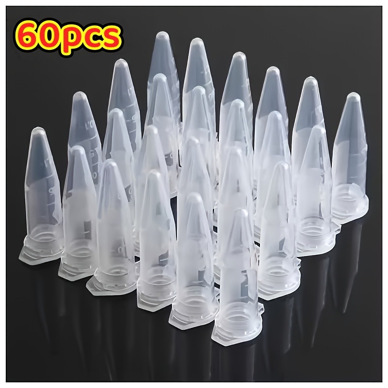 Image of Laboratory Reusable Durable Microcentrifuge Tubes (test Tubes) - 2ml/0.07oz Small Capacity Lab Tubes With Tip Design For , Suitable For Dna/rna/protein Samples, Ideal And Research, Perfect Gift