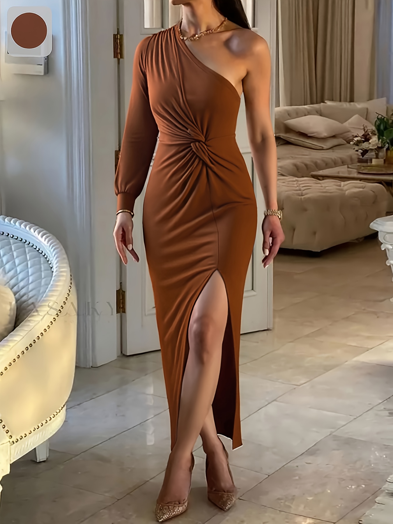 fitted dresses online australia Crepe Lace Fit-and-Flare Wedding Dress main image 1