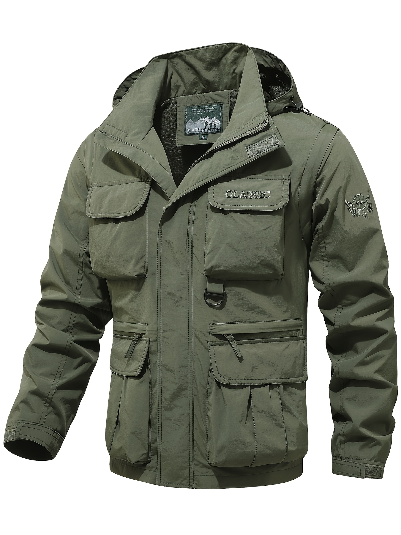 field jacket sold on Temu United States