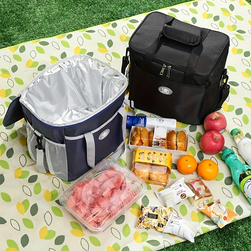 

Household Insulation Bag, Portable Lunch Box Bag, Aluminum Foil Thickened Bento Insulation Bag