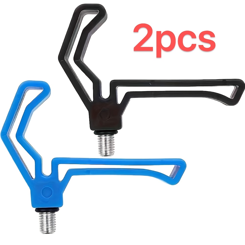 TEMU Ensemble de Porte-Canne à Pêche – Tête en L avec Filetage de 3/8 Pouce pour à Longue Distance, Construction Durable en ABS & TPE, Couleur