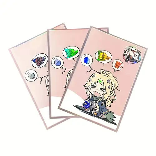 60pcs kuki laser sleeves, standard size protective sleeves, deck card protectors fit for game card, photo, kpop photocard, sports cards 67x92mm/2.64x3.62in - toys & games - Temu 60pcs kuki laser sleeves, standard size protective sleeves, deck card protectors fit for game card, photo, kpop photocard, sports cards 67x92mm/2.64x3.62in - toys & games - Temu