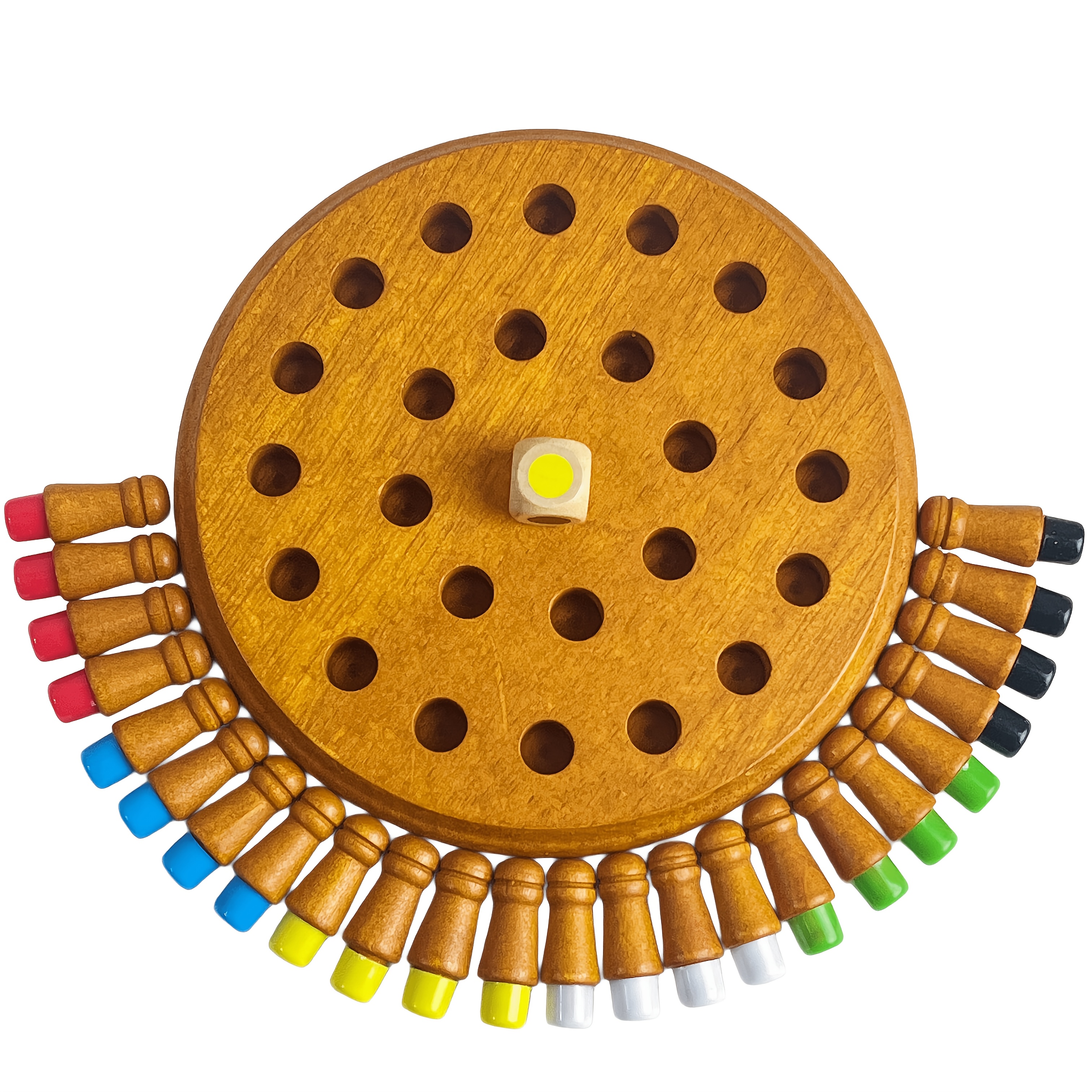 Image of Upgraded Brown Wooden Pairing Game For Travel, Portable Strategy Board Puzzle Game Suitable For Boys And Girls' Birthdays, Holiday Gifts, And Memory Chess Brain Training