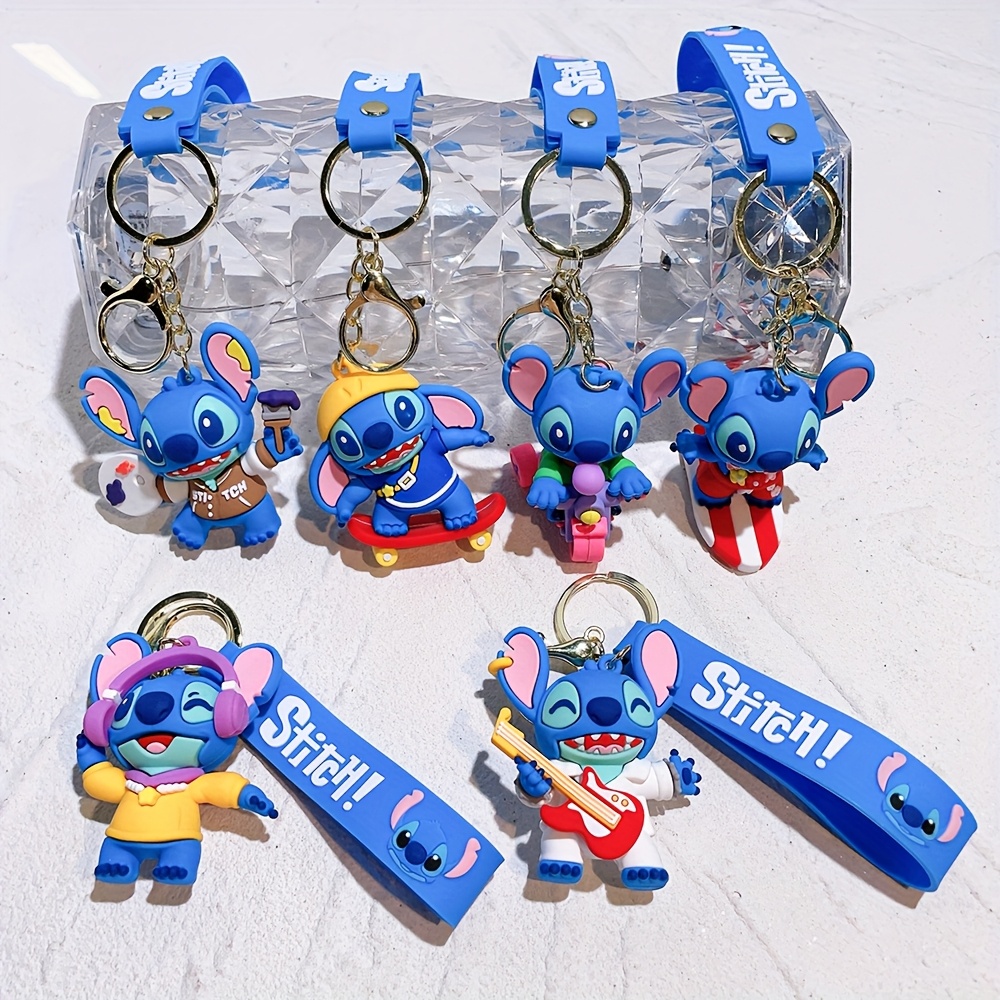 

Creative Cartoon Trendy Stitch Keychain Doll Pendant Christmas Small Gift Small Gift Bag Pendant