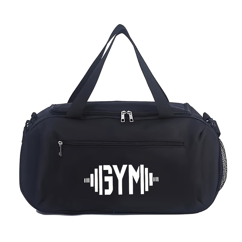 Teenage Youth Fitness Letter Print Tote Bag Gym Bag Travel Bag Yoga Bag Shoulder Bag Sports Bag
