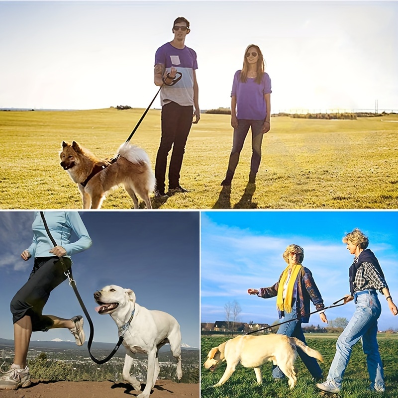 Adjustable Control Dog Lead Leash, Strong Double Ended Rope