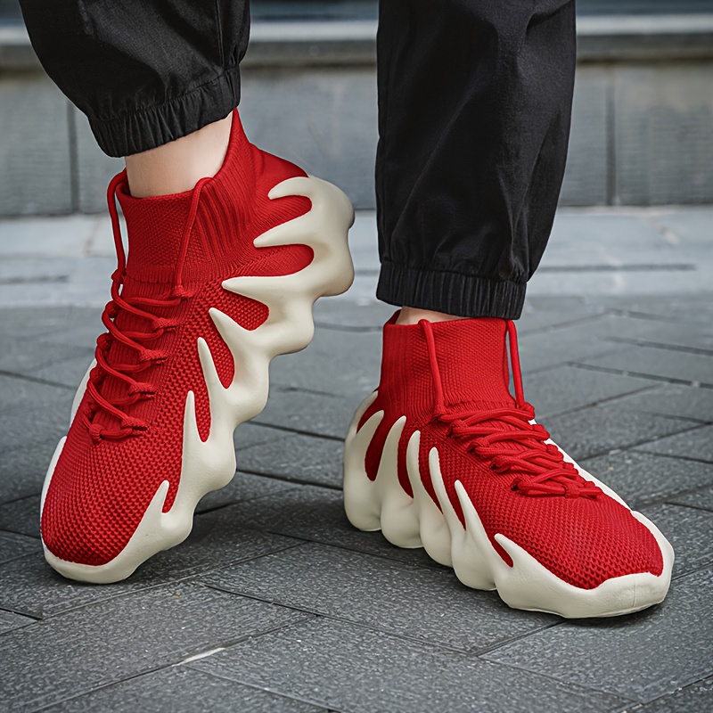 High-Top Sock Shoes for Men and Women, Couple's Footwear