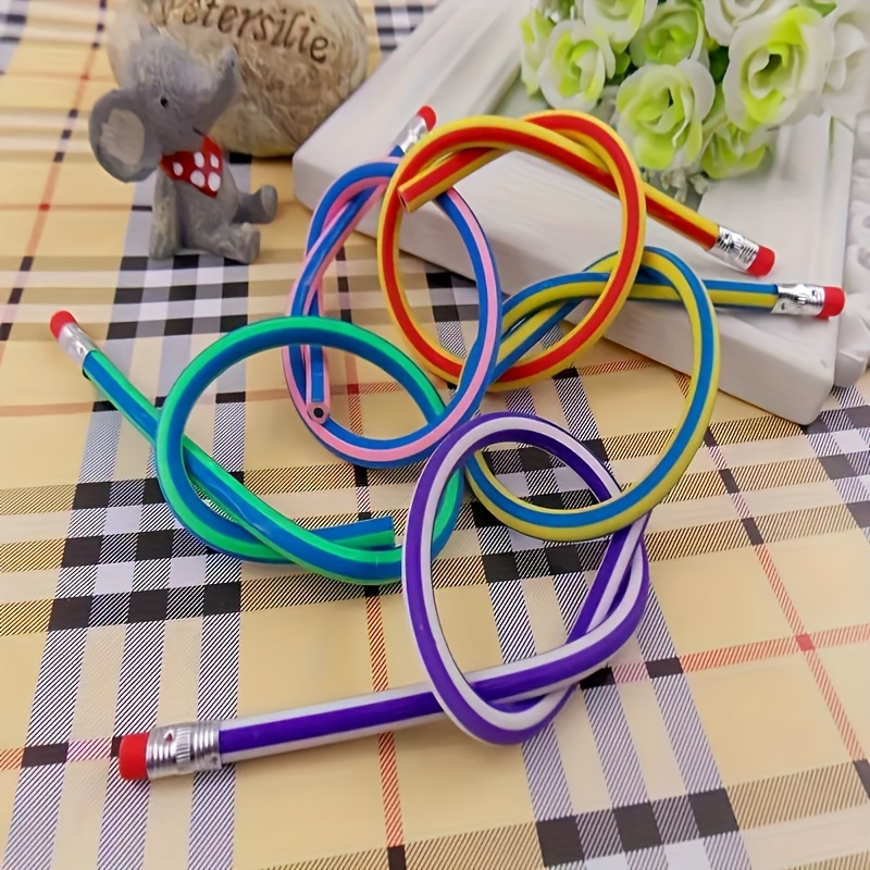 

12pcs Bendable Pencils Birthday Gifts Party Bag Filler Party Decoration Accessories