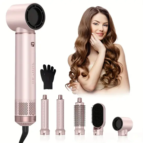 5 in 1 ion hair brush professional hair dryer fluffer hair straightener and styler using negative to create a free suitable for holiday gifts christmas gifts gifts for the