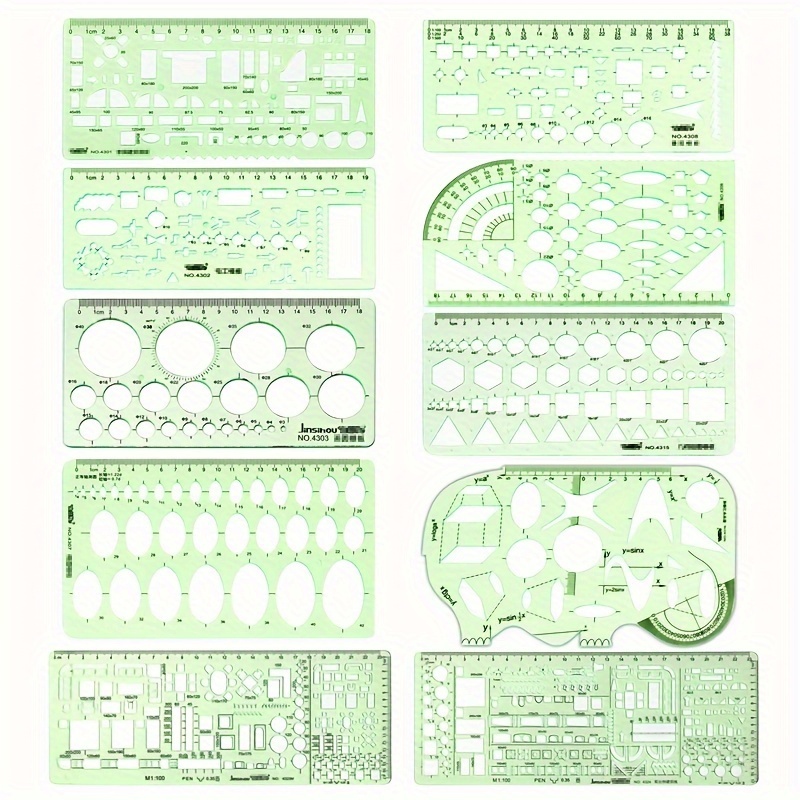 

Geometric Drawing Template Ruler Mathematics Architecture Drawing Ruler