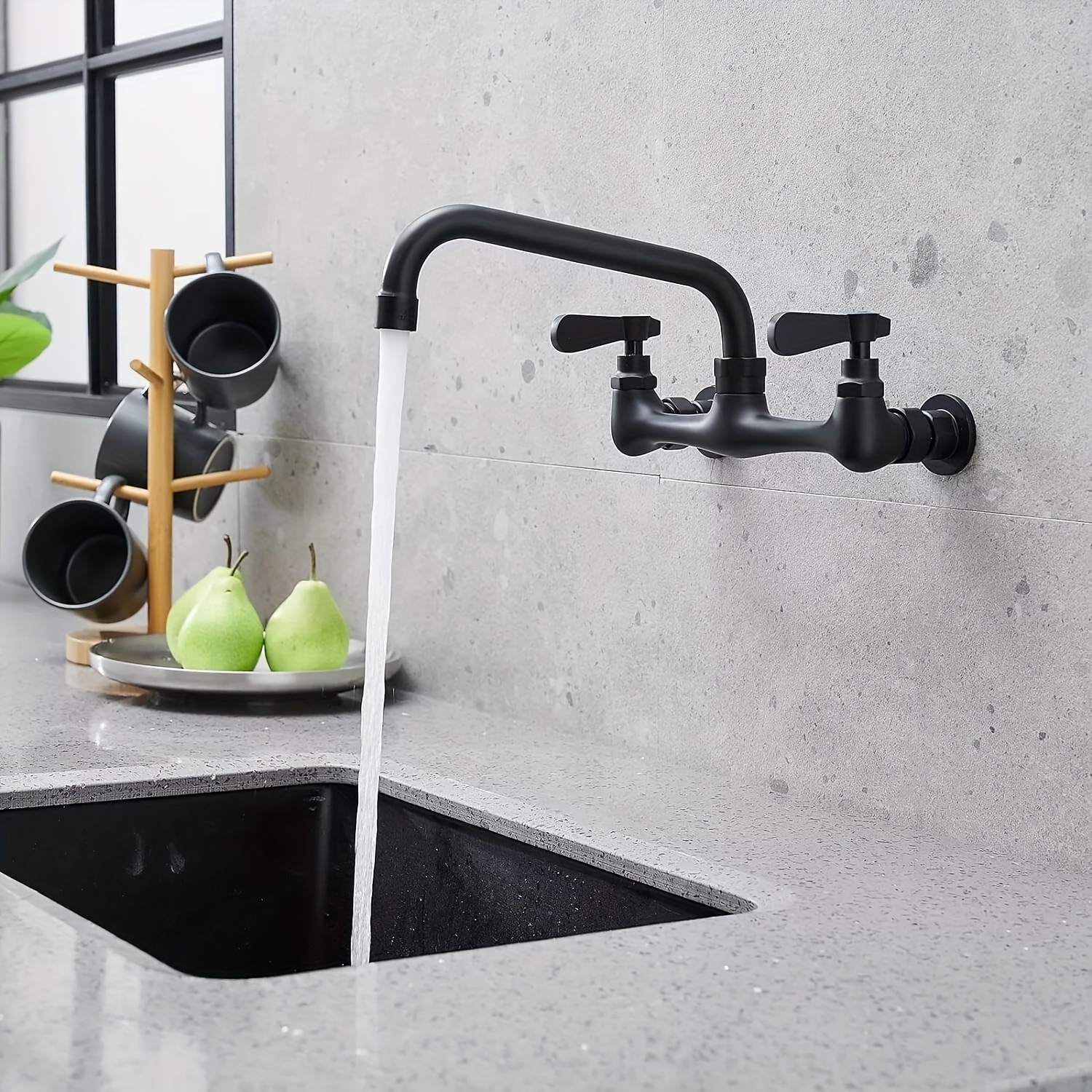 8" Heavy Duty Service Sink Faucet With 8" Spout - Noel's Plumbing Supply