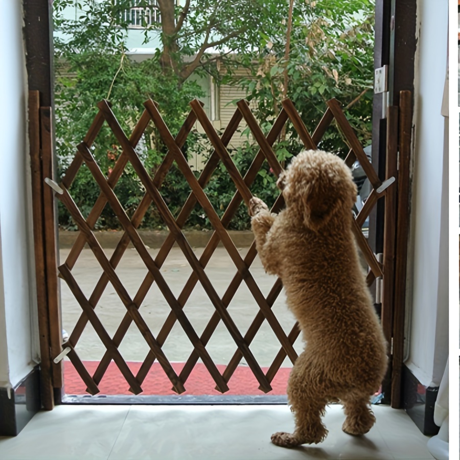 expandable solid wood pet gate diy splicing Temu United Kingdom