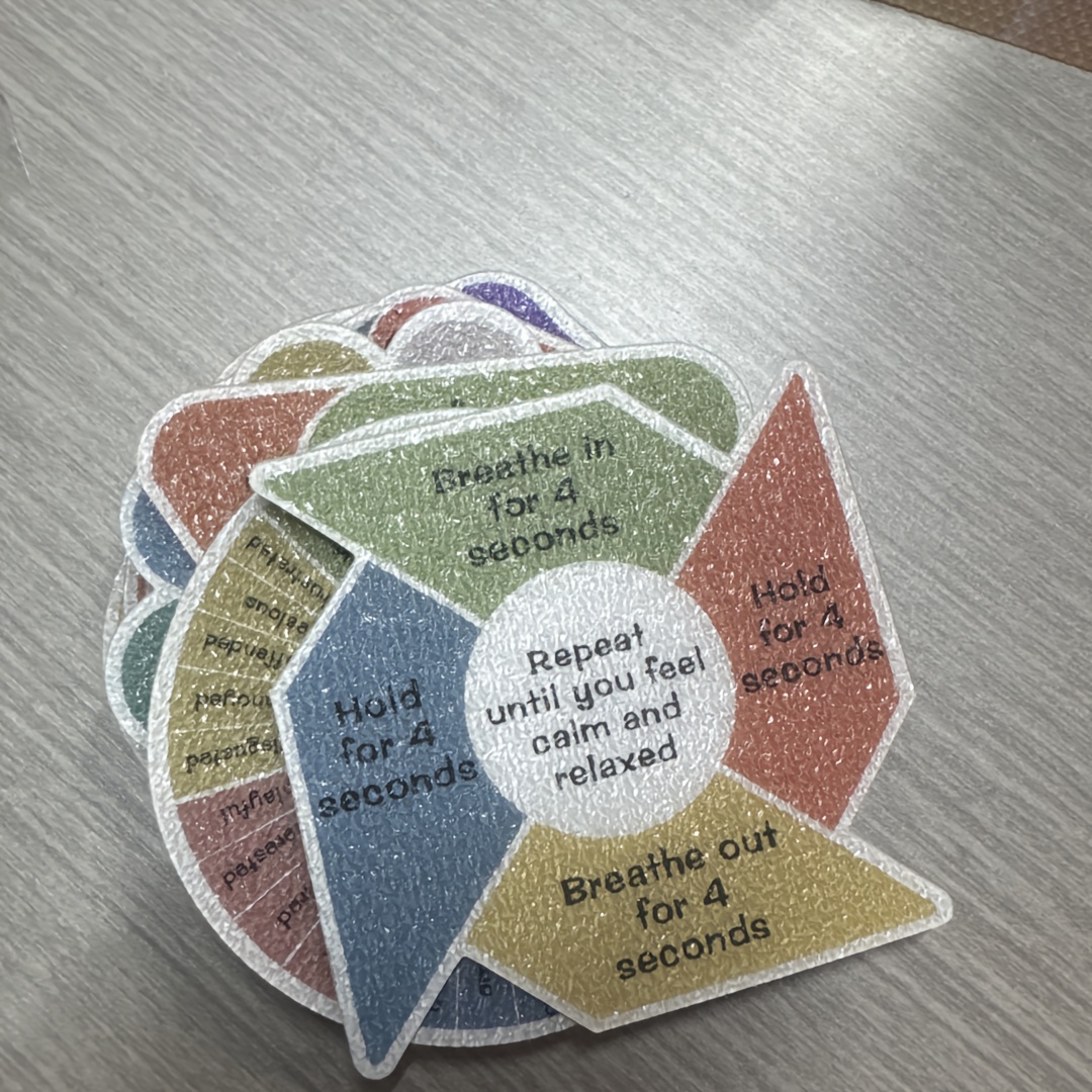 Image of 15pcs Stickers 2 Textures For Relief, Portable To Use, Durable Material Dash Stickers, Easy To , Laptop Decor For Office, Home & Travel