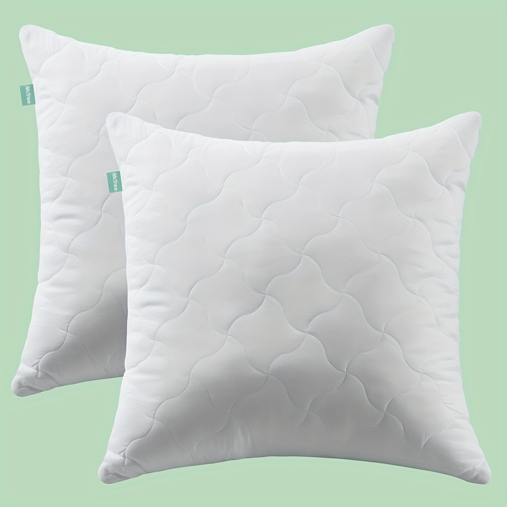 TEMU 2pcs Pillow 80x80 Cm Pillow, Comfortable Soft And Breathable Pillow 80x80cm Bed Pillow, Soft And Supportive Pillow, Washable Sleeping Pillow