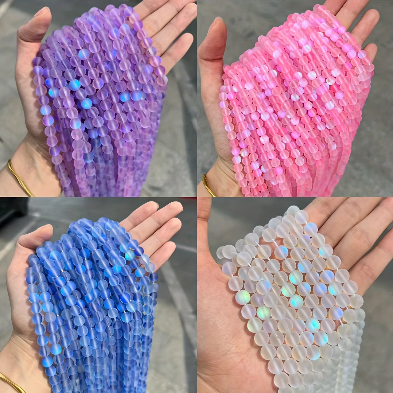 

Perles de pierre en verre coloré la de de , perles chatoyantes irisées, fournitures d'artisanat de sur le thème de l', pièces et de en verre non bracelets et - Perles de 6/ qui de au